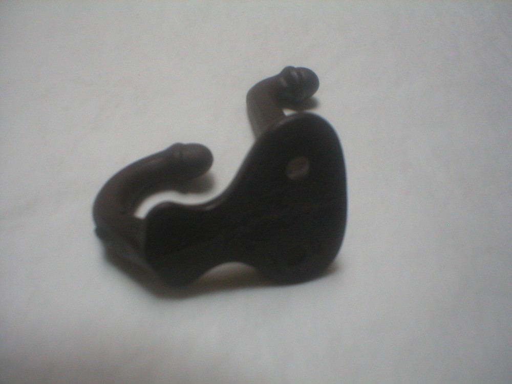 Antique Victorian Cast Iron Hook
