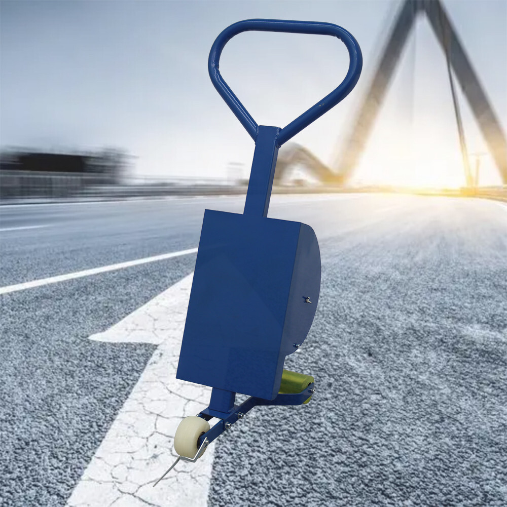 Road Surface Texturing Marking Machine with Reference Pointer Rubber Roller