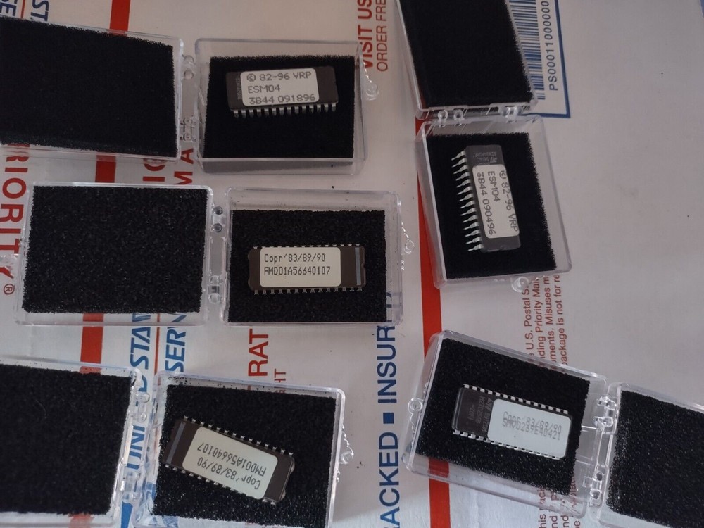 unknown arcade vending chip lot #106