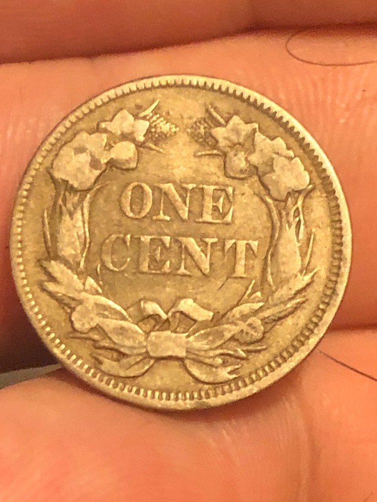 1857 Flying Eagle Penny One Cent