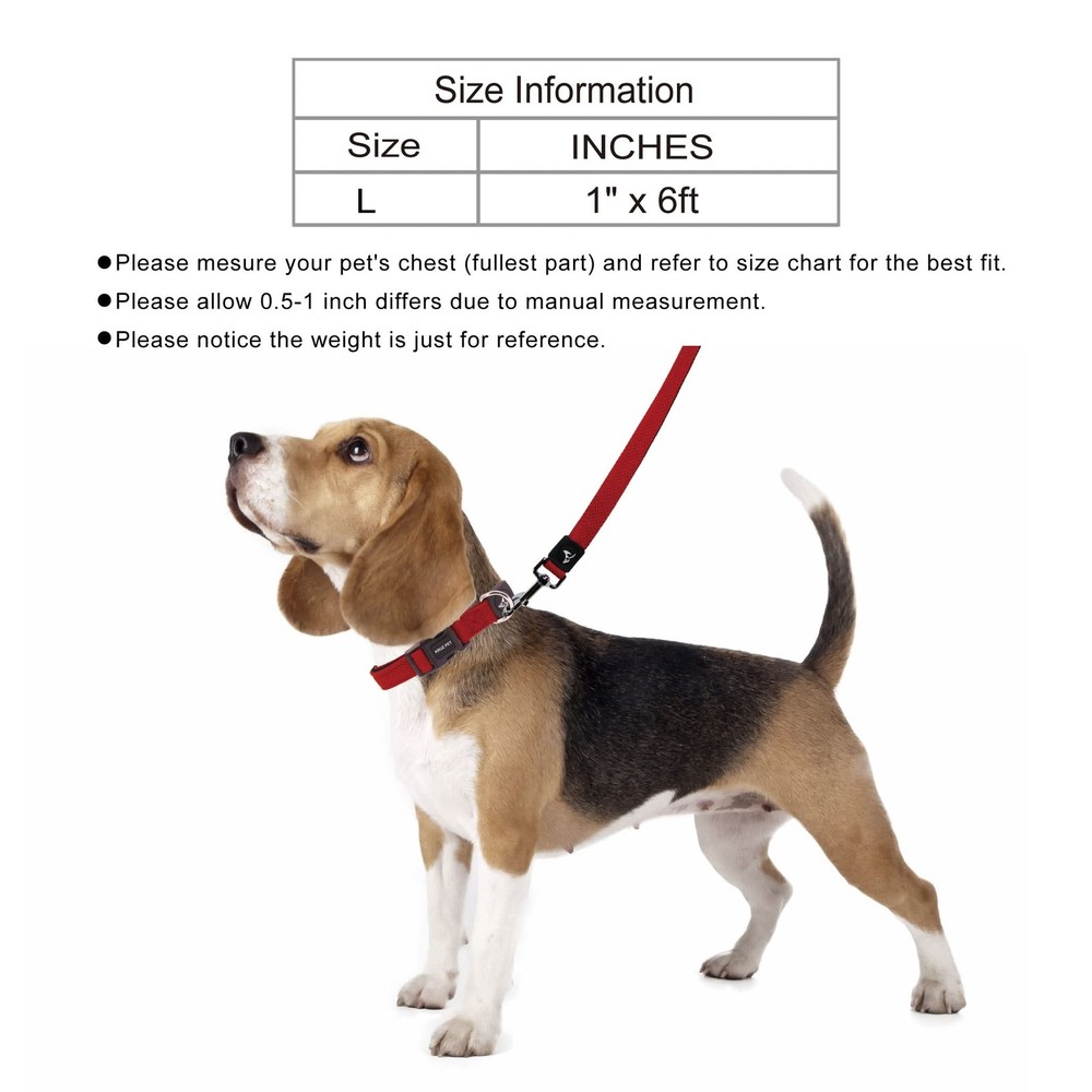 Double Handle Walking/Traffic Air Mesh Leash