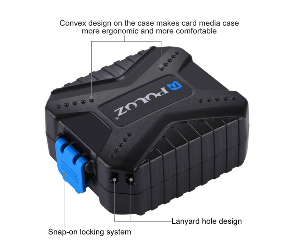Camera Memory Cards SIM Card Reader Android CF/TF/SD Type-C Storage Box Case