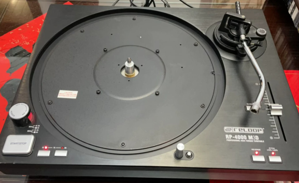 1pcs Reloop RP-4000 M3D DJ Turntable