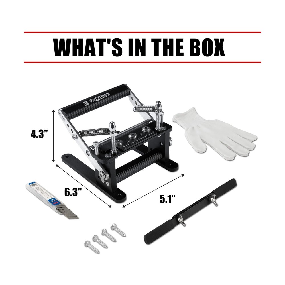 Leather Skiver Leather Splitter with Pulling Handle,Leather Peeling... Fast Ship