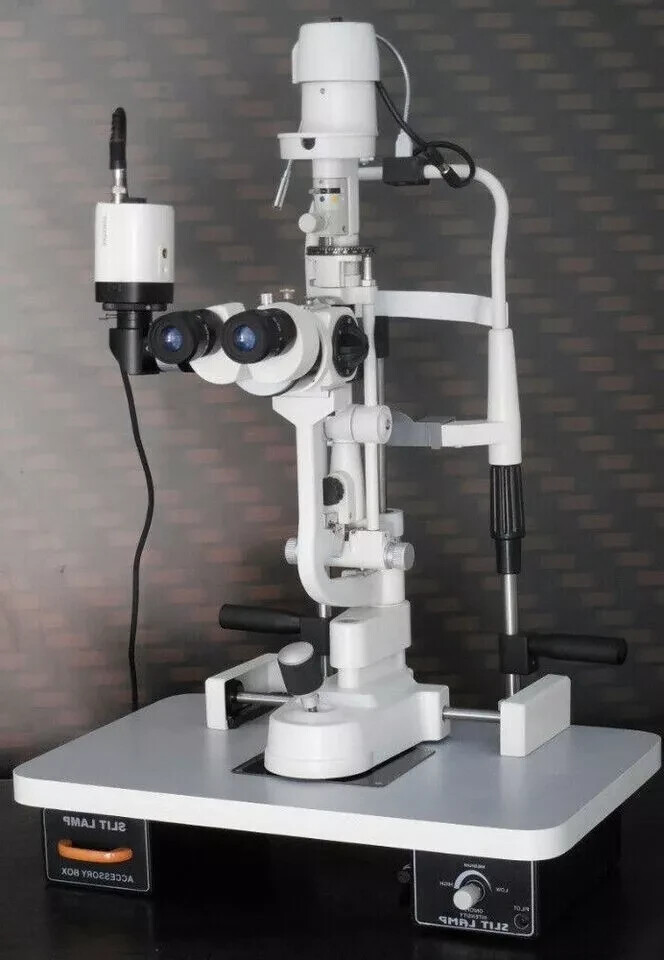 5 Step Slit Lamp with Motorized Table and CCD Camera CA1..