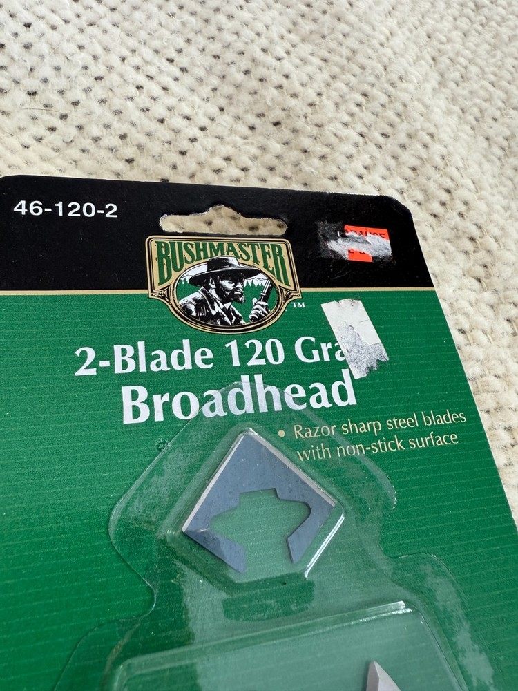 Bushmaster 2 Blade Broadheads