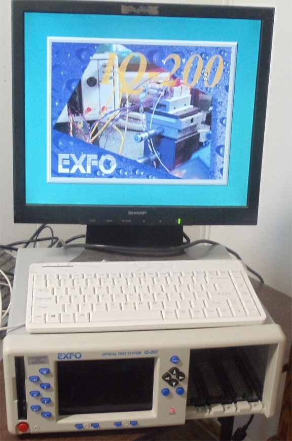 EXFO IQ-203 OPTICAL TEST main frame