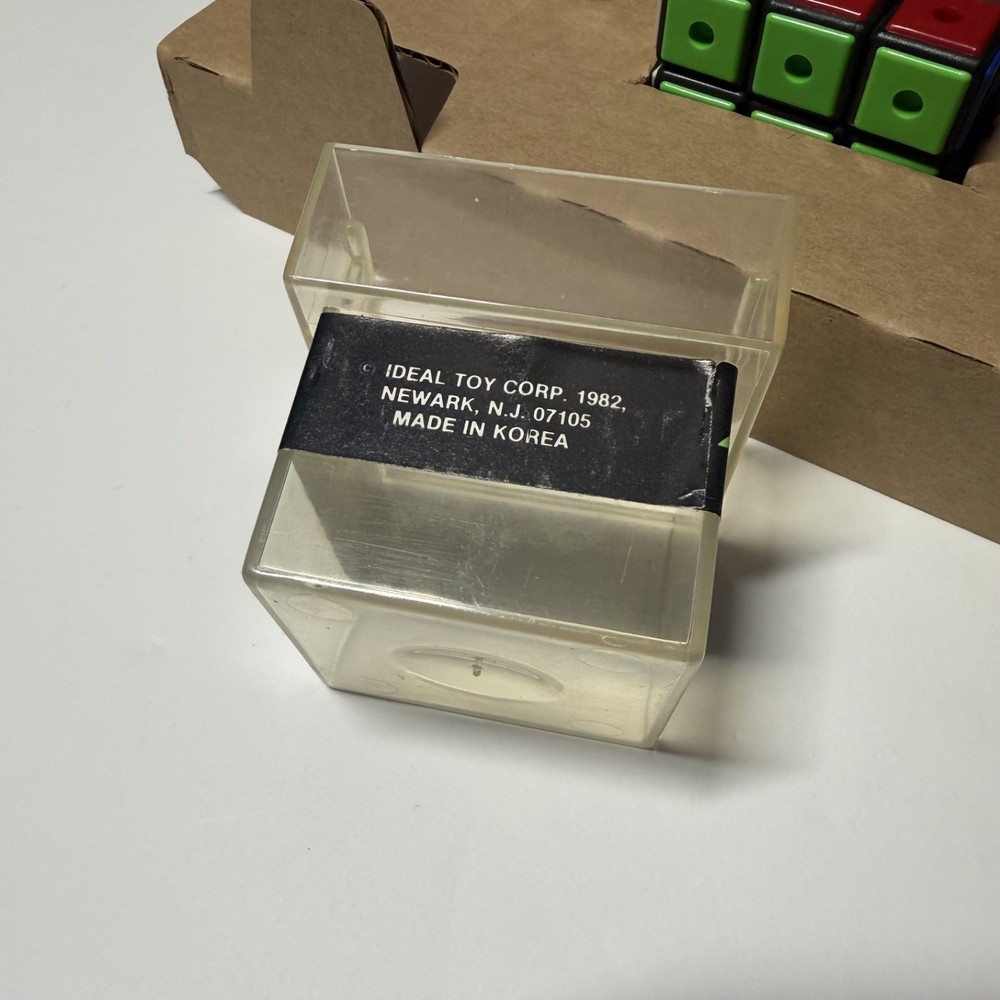 Vintage Rubik's Cube Game