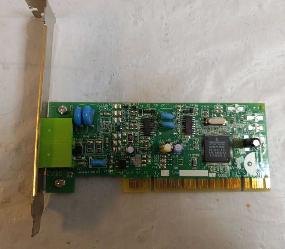 MICRO STAR MS-6946 56K Modem Desktop PC Card