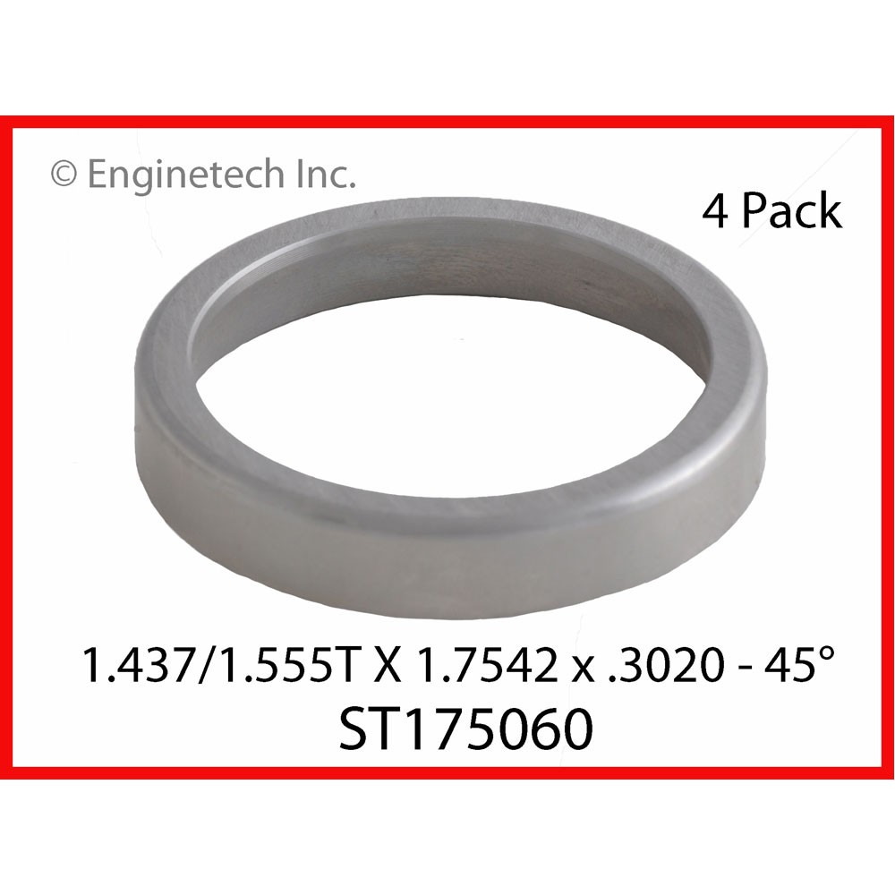 Enginetech Engine Valve Seat ST175060;