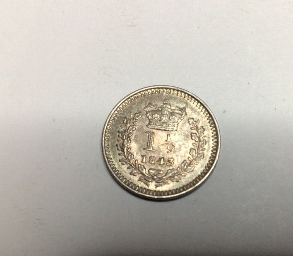 1843 Three And A Half Penny