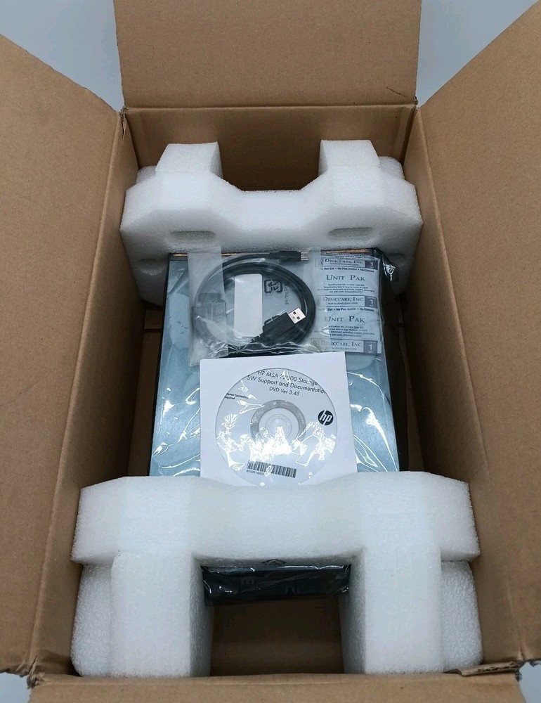 OPEN BOX HP 582935-002 AW595B P2000 G3 RAID 10GbE ISCSI MSA ARRAY SPS CONTROLLER