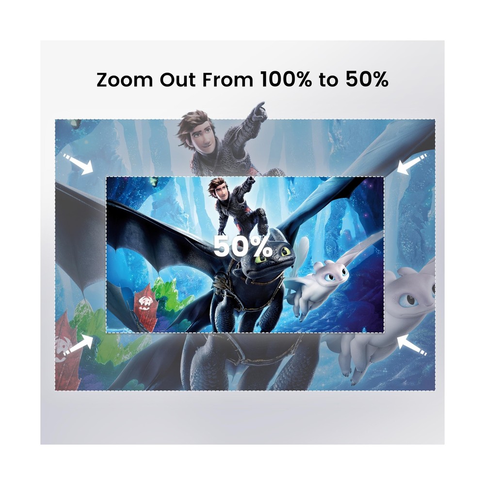 Projector with WiFi and Bluetooth - Mini Projector Short Throw[145°Adjustab