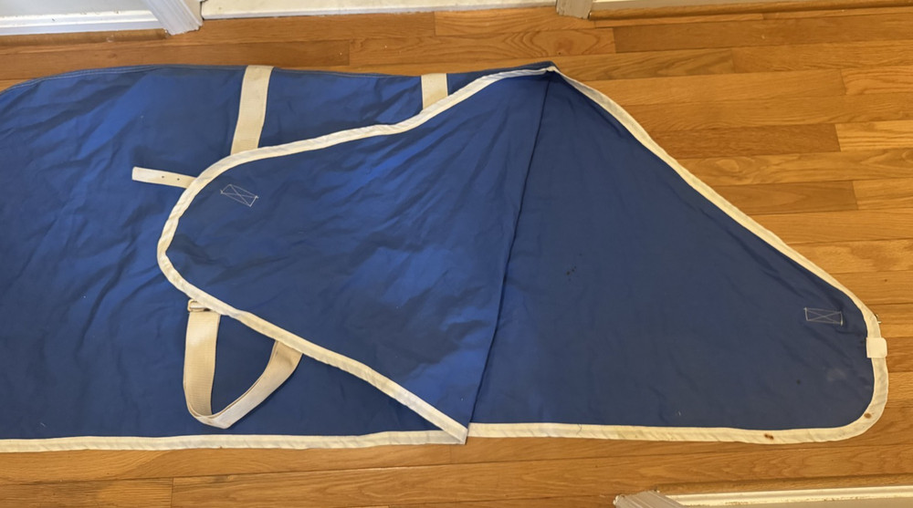 Used 78" Techni-Flair Stable Sheet / Blue