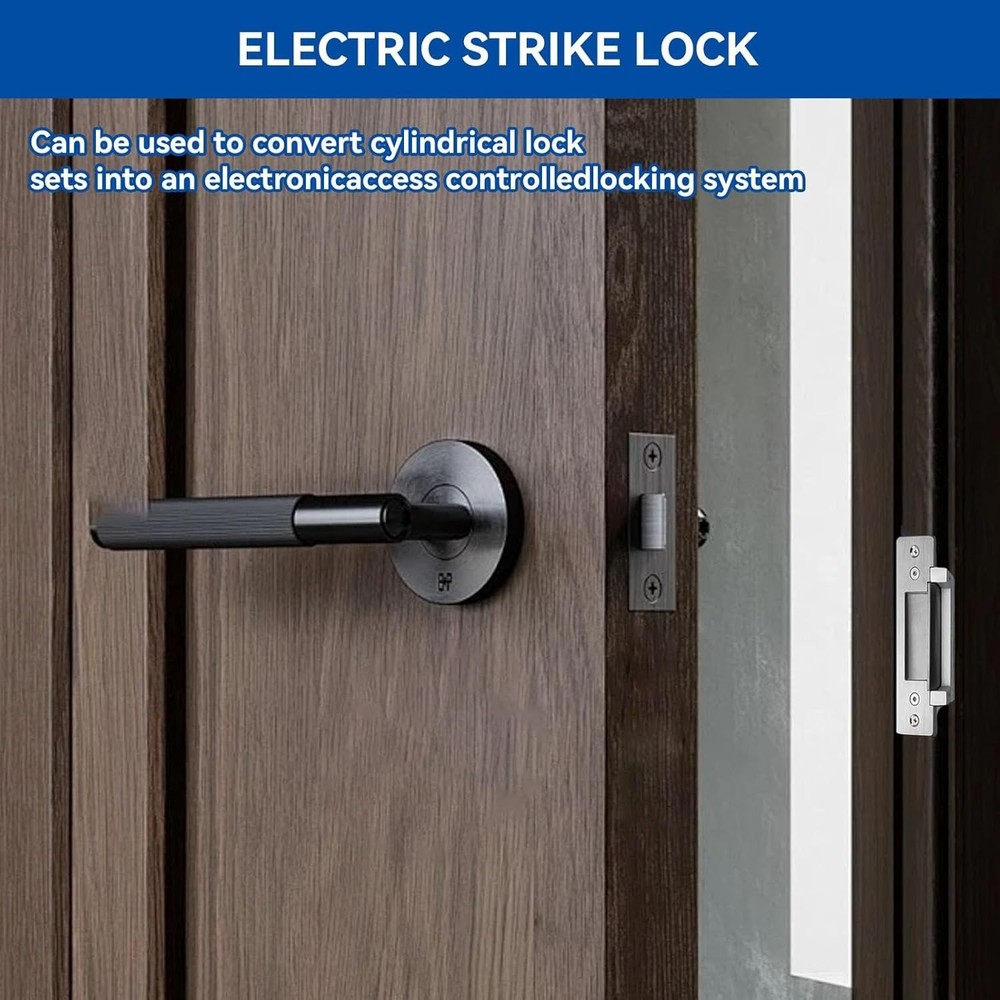 Access Control Electric Strike Door Lock Fail-Secure/Fail-Safe Kit System