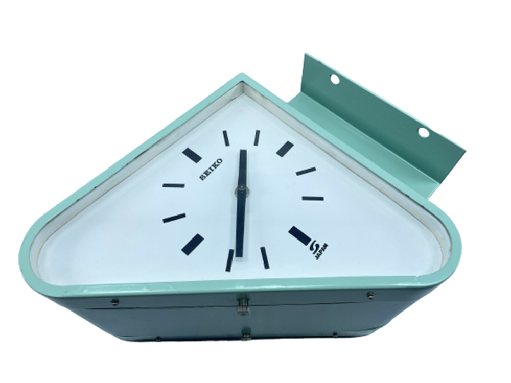 MC-018 Seikosha MC-271 Both Side Dialer Slave Clock Vintage Triangular Secondary