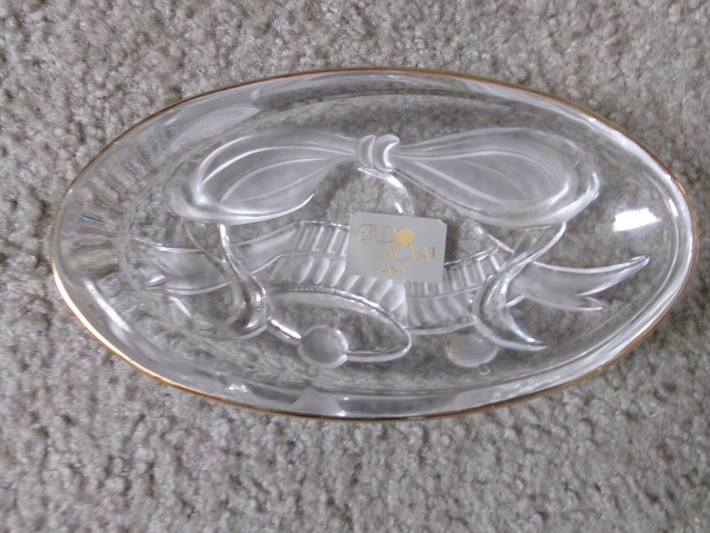 Studio Nova Oval Glass Candy Dish