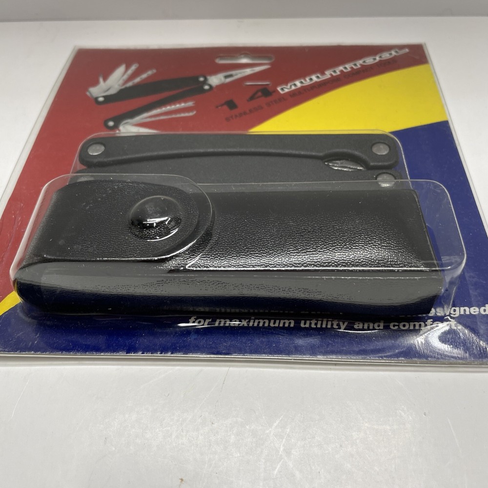 14 Function Pocket Multi Tool W CASE Camping Hunting Survival Emergency New