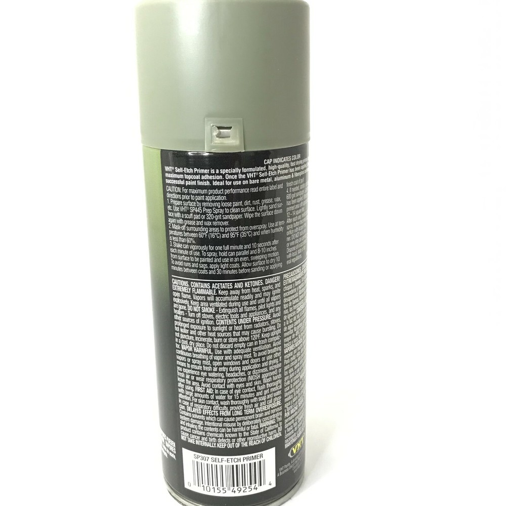 VHT SP307-6 PACK High Performance Self-Etching Primer - Fast Drying - 11 oz
