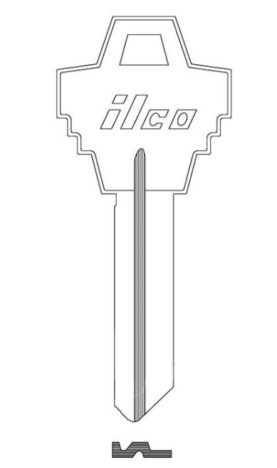 Ilco GL1 Key Blank uncut (1 Pc)
