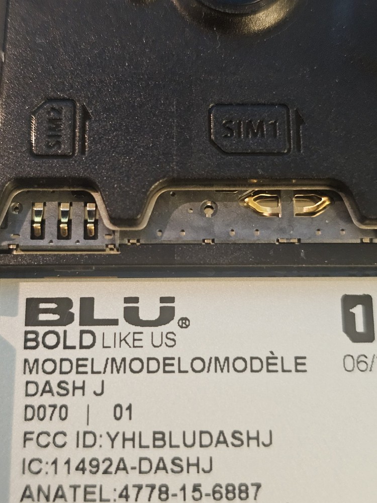 Blu Dash J Unlocked