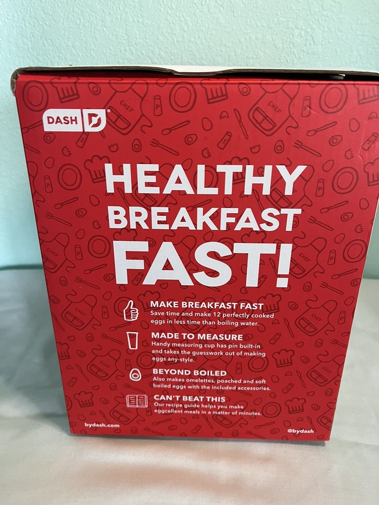 DASH Deluxe Rapid Egg Cooker for Hard Boiled, Poached, Scrambled Eggs, Omelets