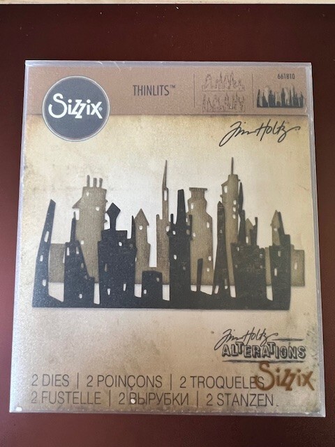 Sizzix Thinlits Dies and 3D Texture Fades By Tim Holtz New and Barely Used