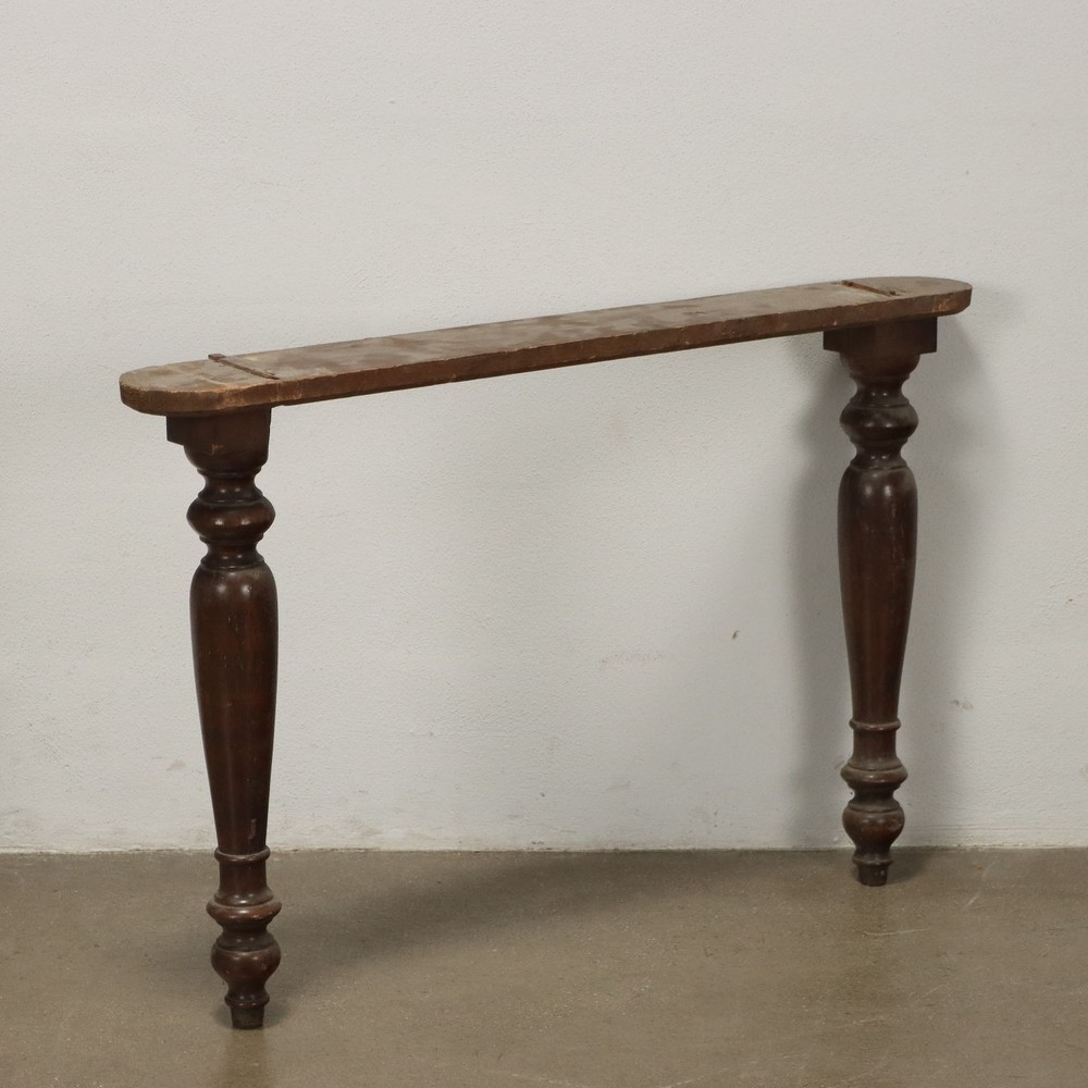 Antique Extendable Table Walnut Without Extensions '800