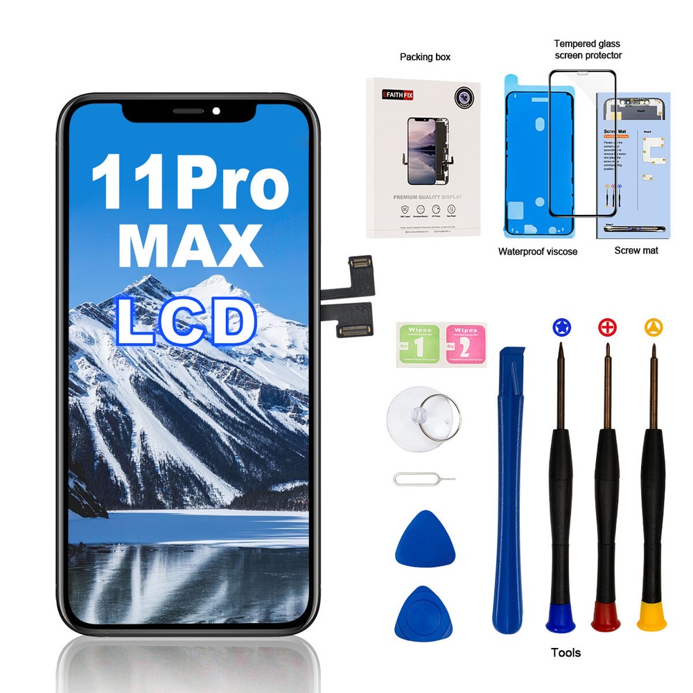 For iPhone 11 Pro Max Incell LCD OLED Display Touch Screen Digitizer Replacement