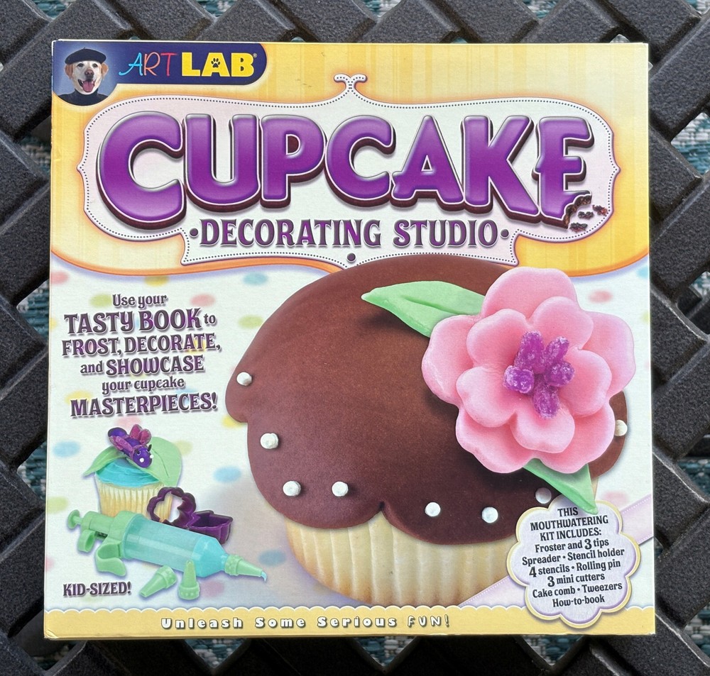 NEW Cupcake Decorating Studio  Kit – Kid Sized Art Lab