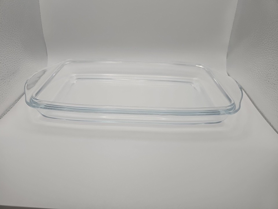Used Vintage Pasabahce Borcam Rectangular Casserole Dish