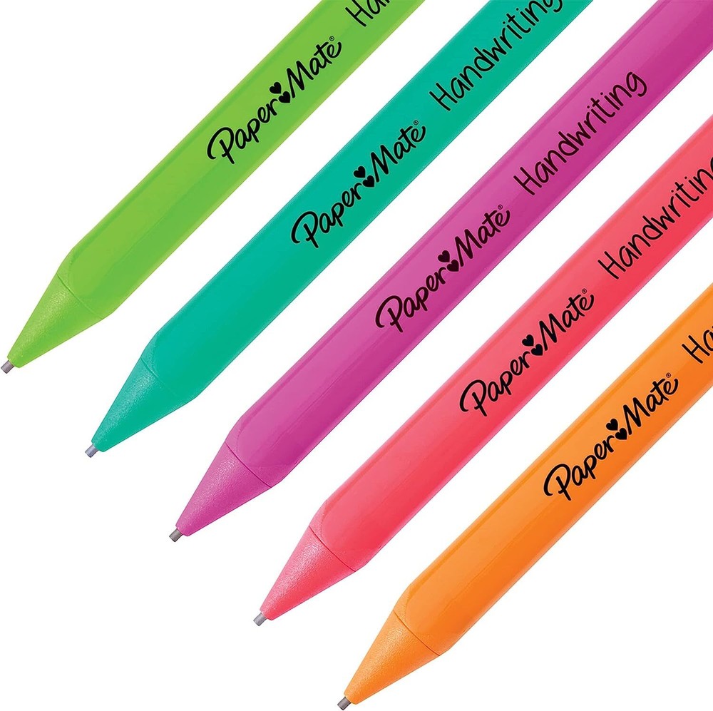 Paper Mate Handwriting Triangular Mechanical Pencil Set with Lead & Eraser Refil
