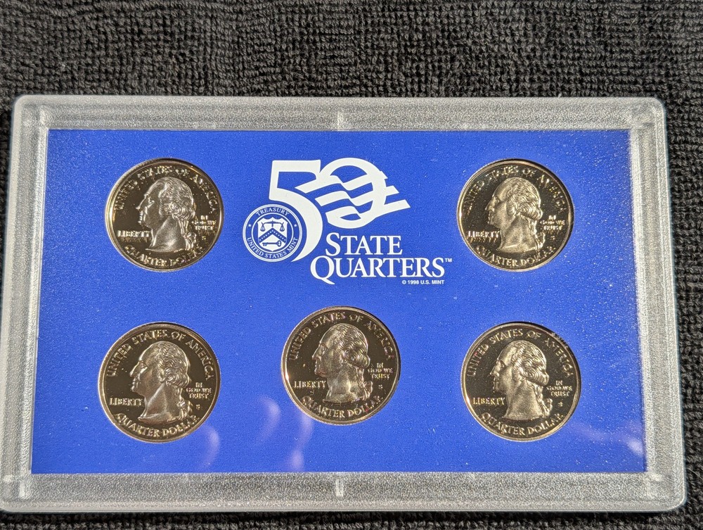 2002 US Proof set OGP COA