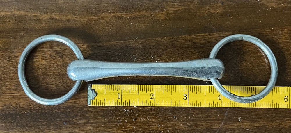 Loose Ring Mullen Snaffle 3.5" Pony Bit