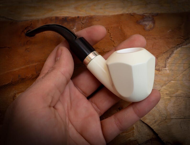 Panel Meerschaum Pipe