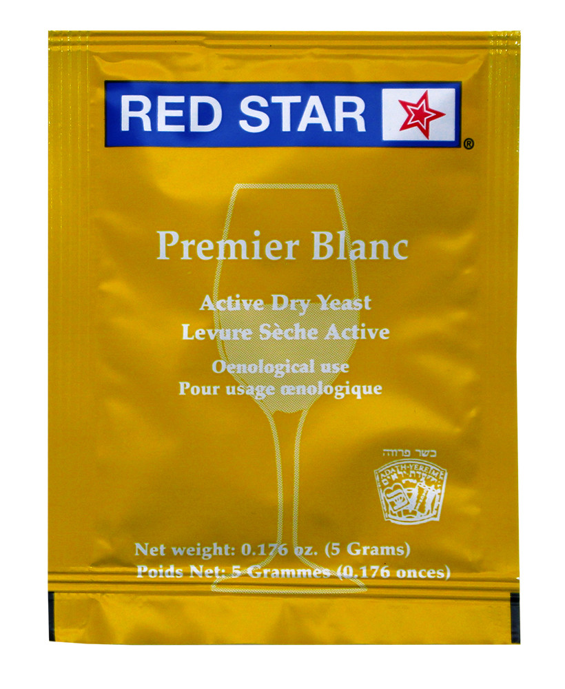 Red Star Premier Blanc Champagne Yeast, 10 Count (2 Pack)