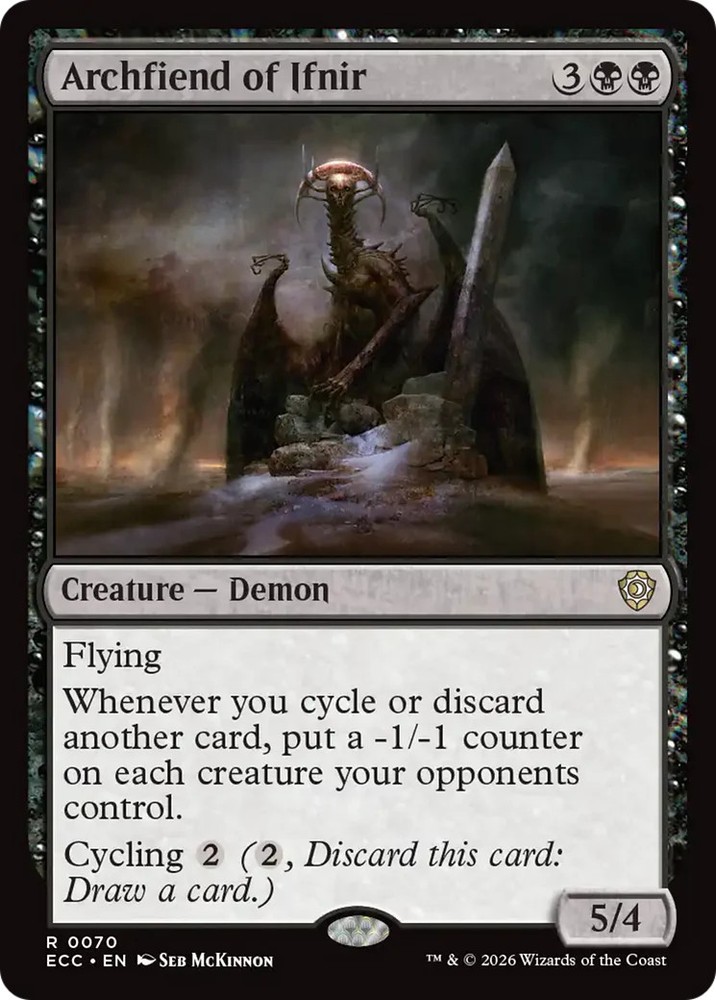 Archfiend of Ifnir [Lorwyn Eclipsed Commander]