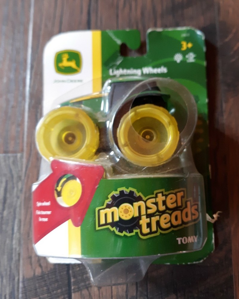 John Deere Monster Treads Lightning Wheels NIB
