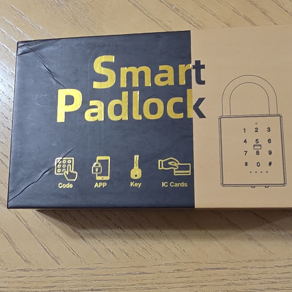 MUCA Digital Padlock with Code, APP, Key, IC Card Access