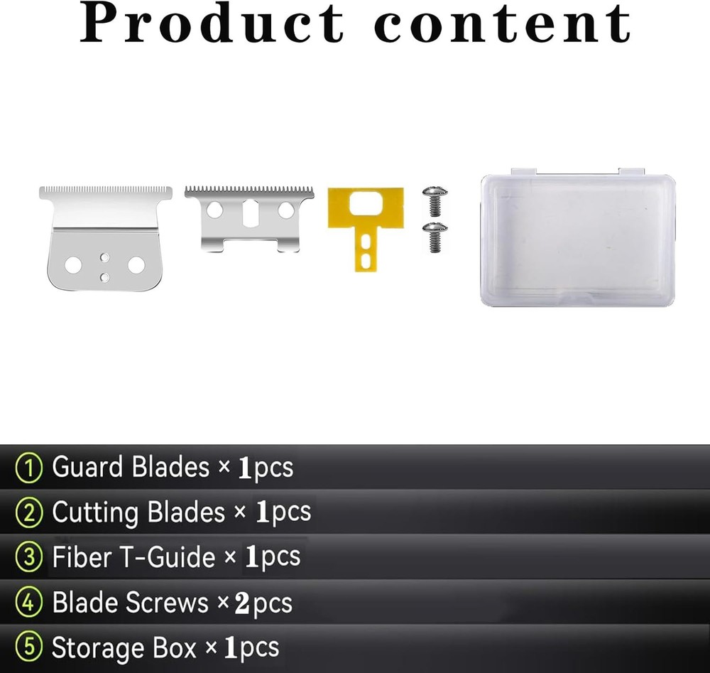 2 Pcs Pre-Assembled T Blades - Superior Quality Replacement for Professional Use