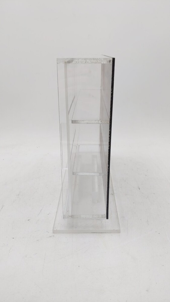 Generic HO, N, & Z Scale Multi-Level Display Case w/ Darkened Backing EX