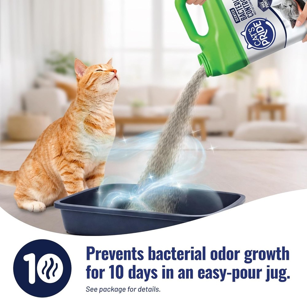Scented Max Power Cat Litter - Bacterial Odor Control & Animal Welfare Support
