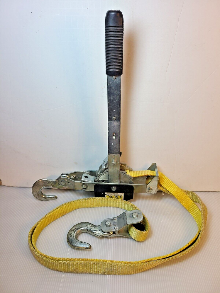 2 Ton Consumer Web Hoist Puller Winch Ratchet TT2-4W 2000 lbs lift/4000 lbs pull