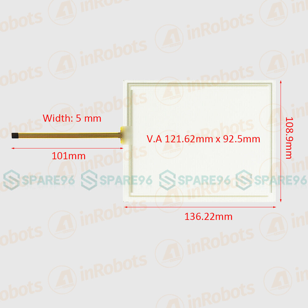 033A1-0601C Touch screen panel Glass For 033A1-0601C Touch Screen Panel