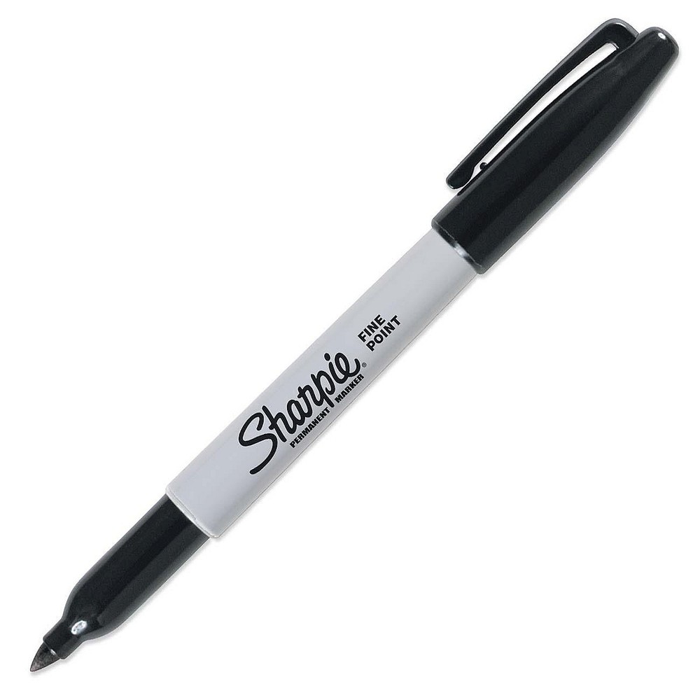 BLACK ShArPiE Original fine TiP PERMANENT Magic MARKER Water Resistant 30101