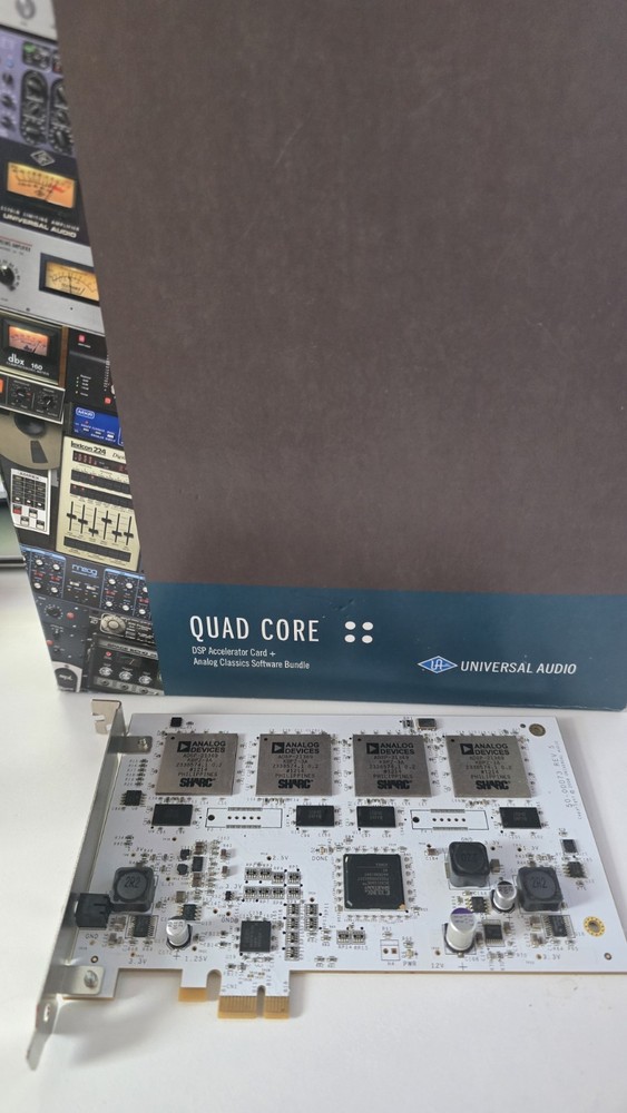 UAD Core Quad PCIE card