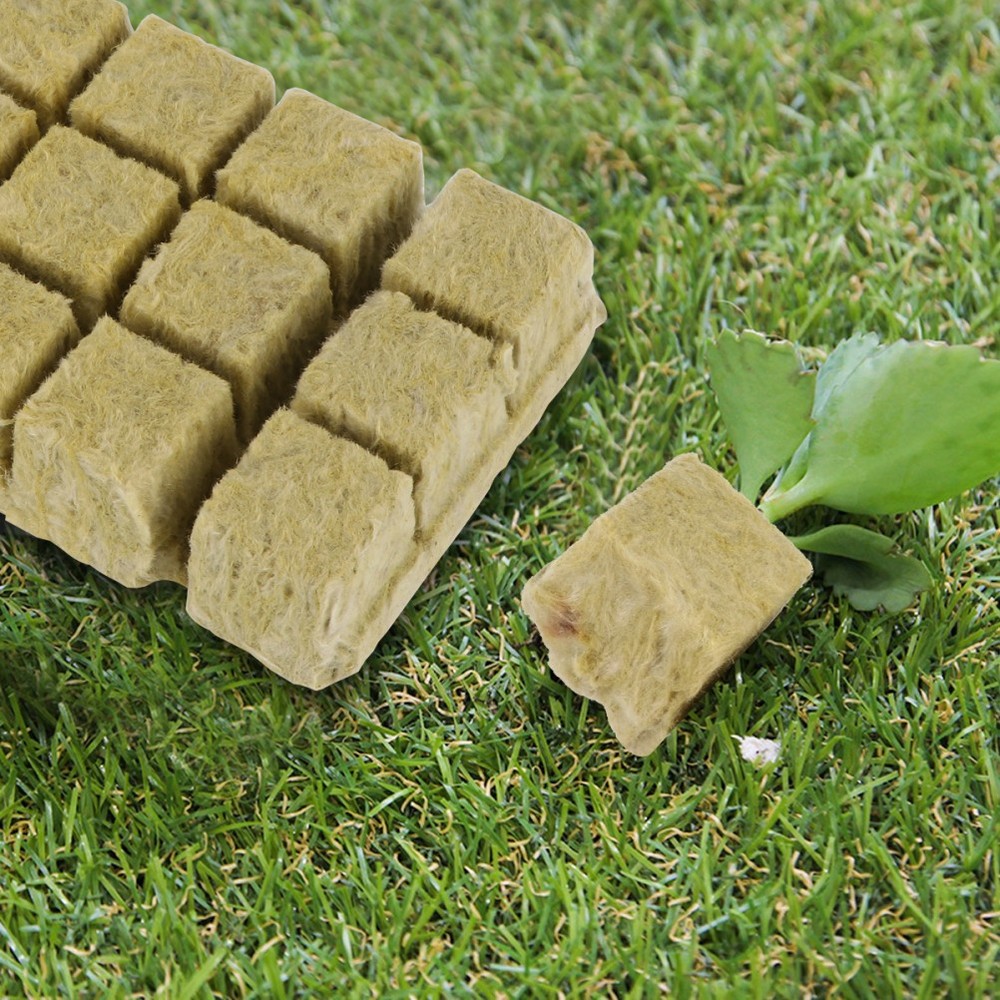 18 Pcs Hydroponic Medium Soilless Cultivation Planting Wool Block
