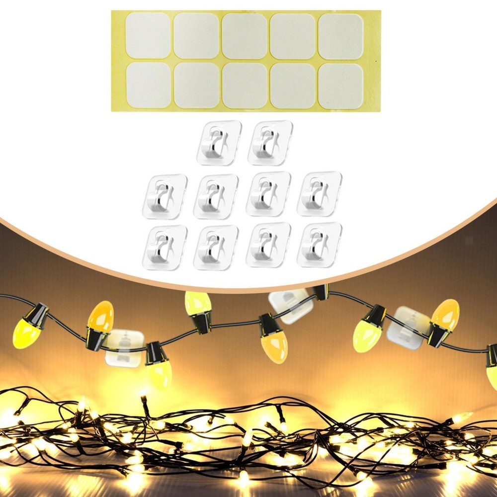 Sticky Cable Clips Wire Clips Versatile Easy Installation Wire Holders Cable