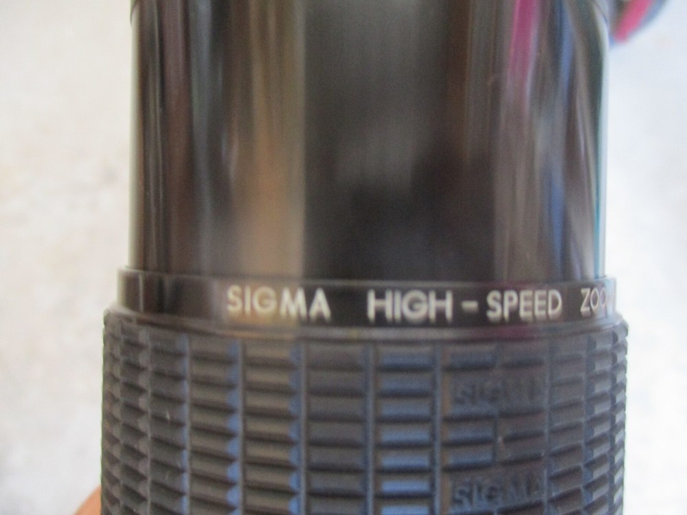 Sigma High Speed Zoom Lens