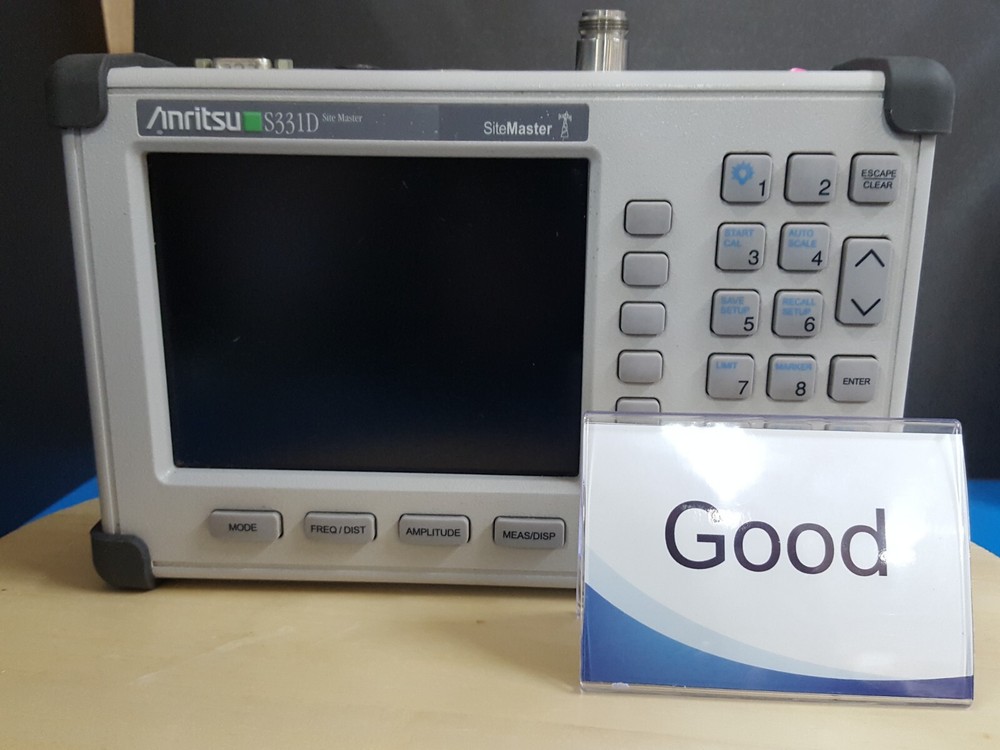 Anritsu S331D: Site Master, Version 5.34, Opt. 03 (NO Battery) (5209)